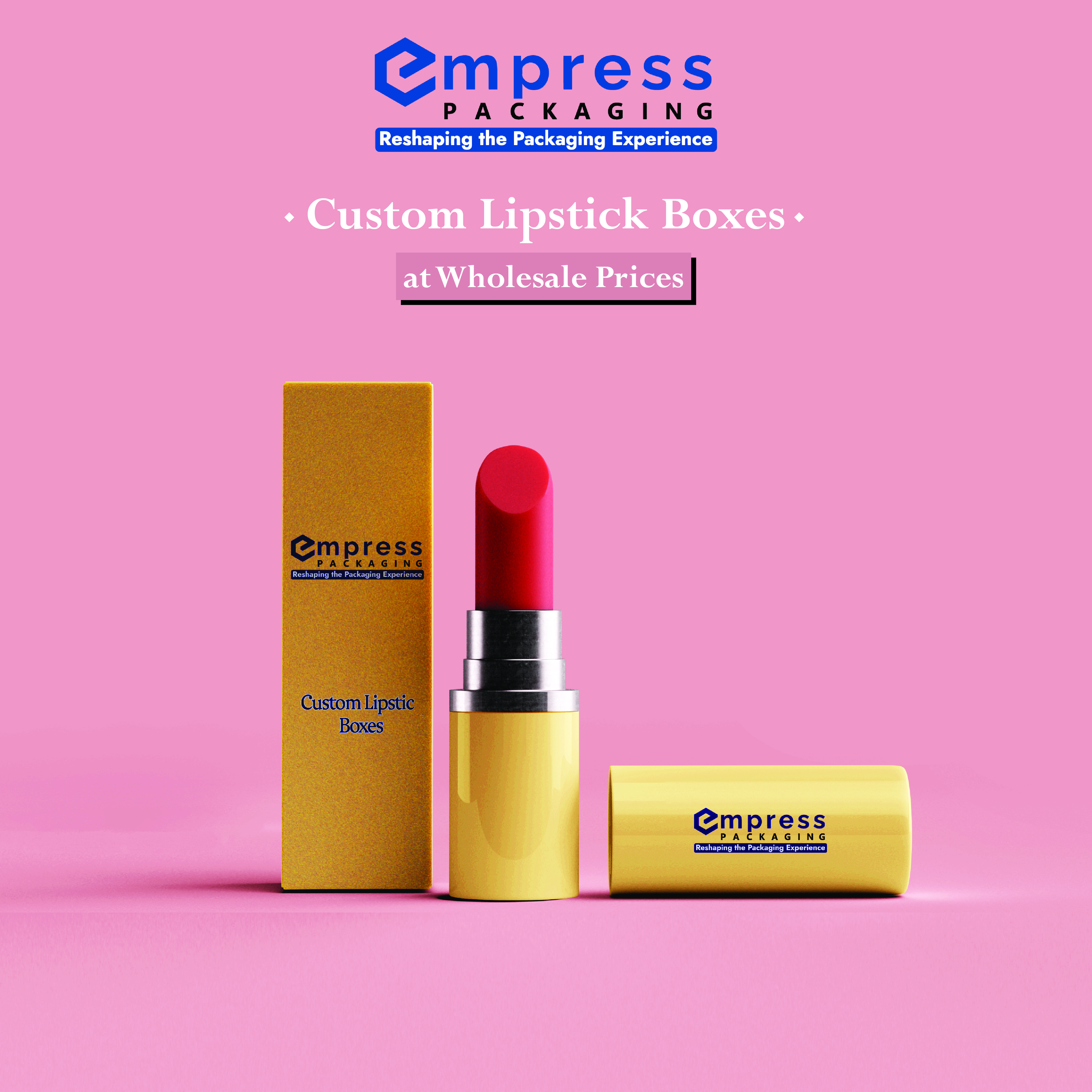 Upgrade Your Beauty Brand with Innovative Lipstick Packaging Boxes